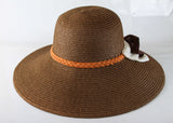 Sombrero Dama T/ Trenza Hilo